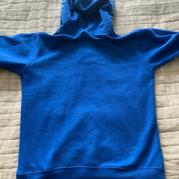 Unique Blue Hoodie - Picture 4 of 4
